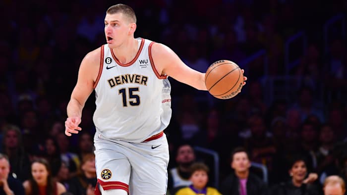 Denver Nuggets center Nikola Jokic.